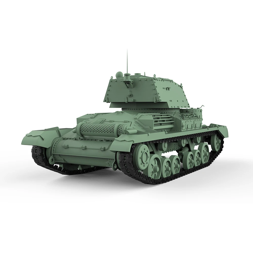 SSMODEL SS76560 1/76 20 мм WarGamingВоенная модель комплект британского светового танка A9 Cruiser