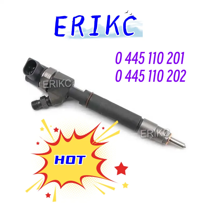 

0 445 110 201 0445110201 0445 110 201 Common Rail Diesel Sprayer 0445 110 202 0445110202 Fuel Injector for Bosch Mercedes-Benz