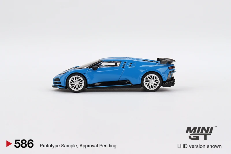 Минigt # 586 1/64 Bugatti Centodieci EB110 синяя литая под давлением модель автомобиля из сплава
