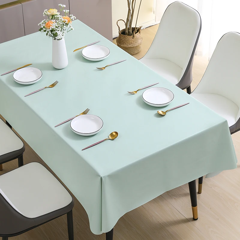 

Table cloth, washable, waterproof, and oil resistant, dining table mat, dining cloth, rectangular living room