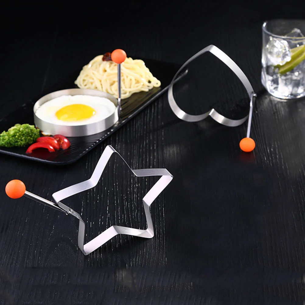 

3 Pcs Molds Cooking Mould Kitchen Tools Heart-shaped Egg Mould Cooking Mould Egg Mould Kitchen Tools