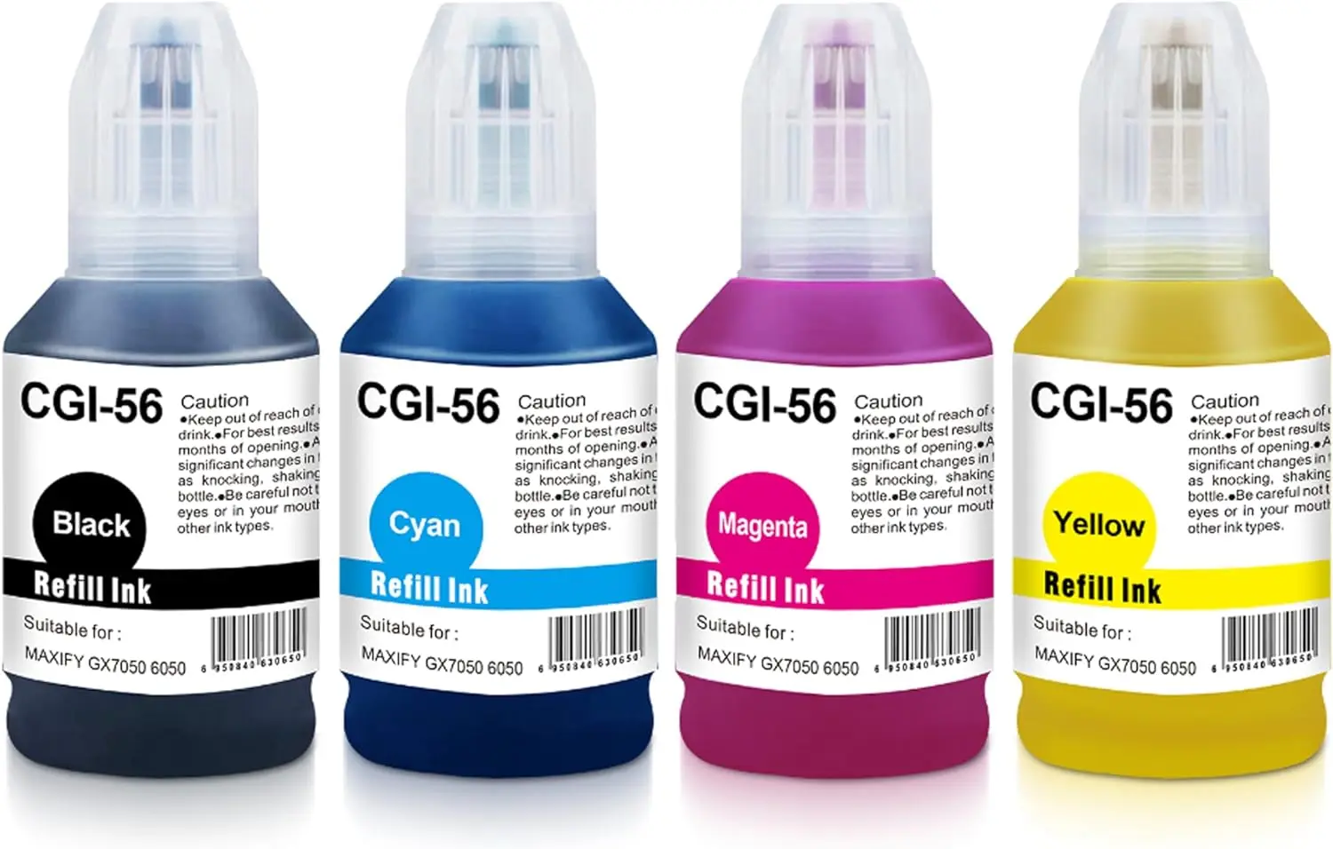 Совместимая деталь сменная чернильная бутылка для GI56 GI 56 принтера MAXIFY GX3050 GX4050