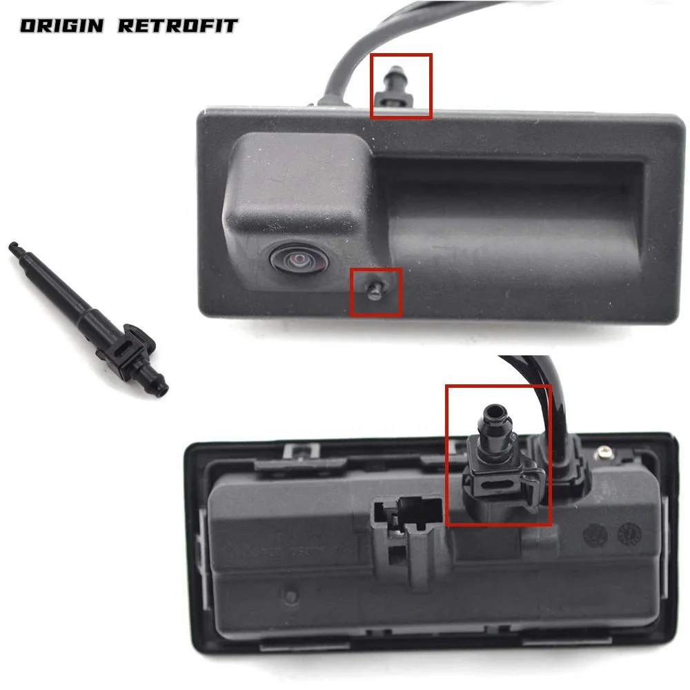 

5TA 955 993 Распылительная насадка для камеры заднего вида RVC, омыватель камеры заднего вида, распылительная насадка, черный, серый, доставка случайным образом