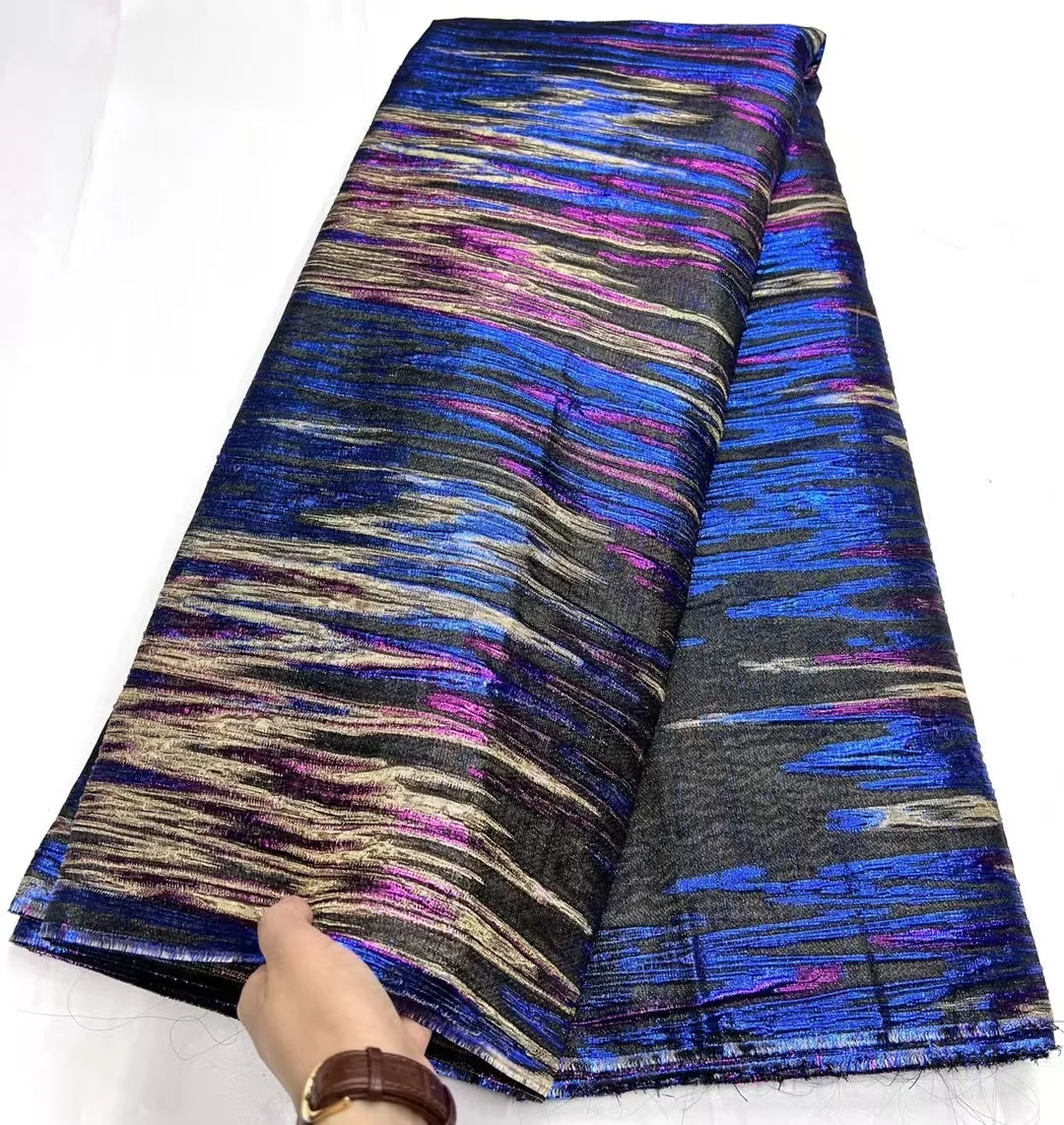 Новая нигерийская Мода кружево из парчовой ткани высокое качество дизайн 2024 года