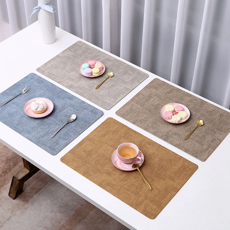 

Bowl Cup Placemats Tableware Table Mat Coaster Dining Table Decor Mats For Dining Table Pads Waterproof 2022 Kitchen Accessory
