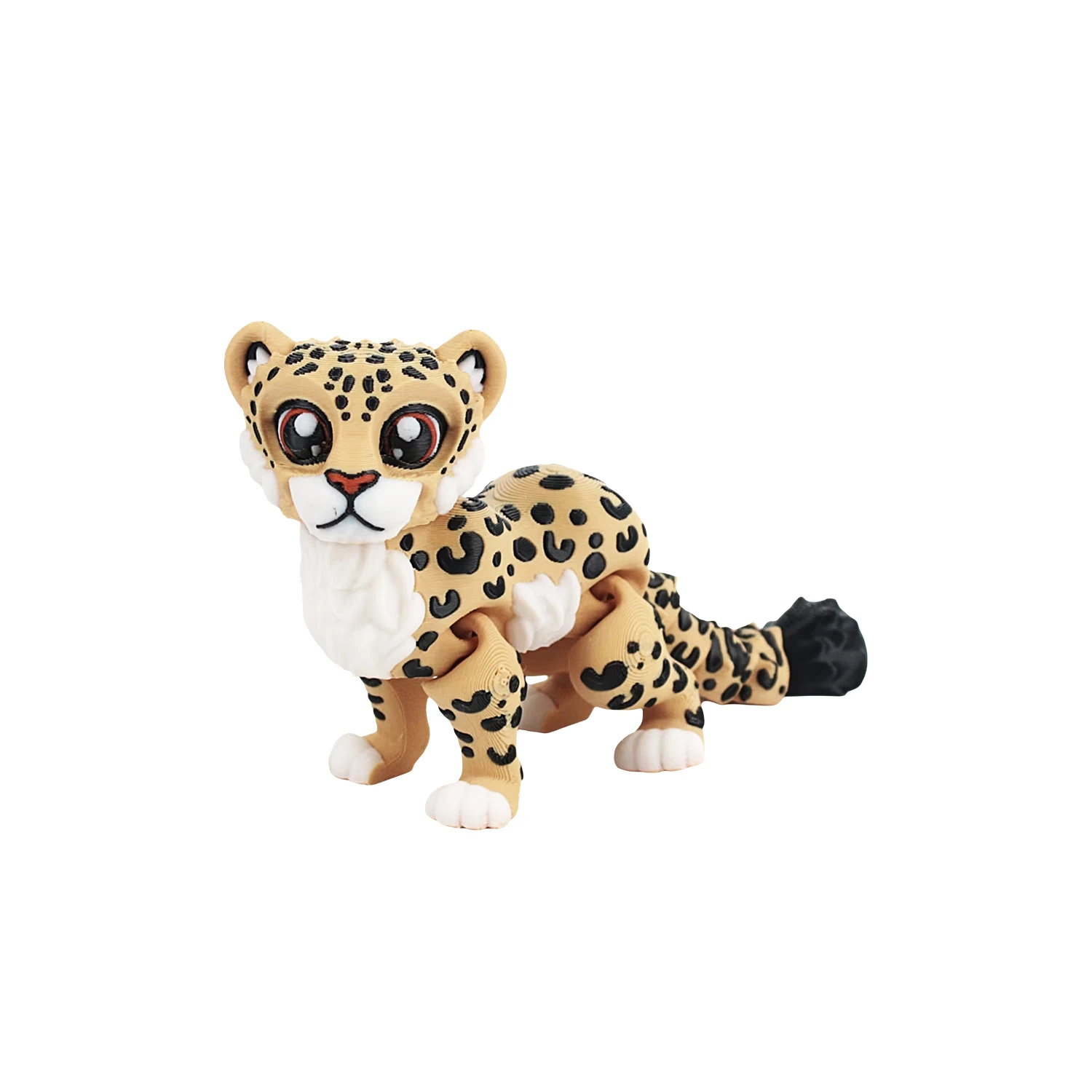 

Многоцветная пластиковая статуэтка гепарда