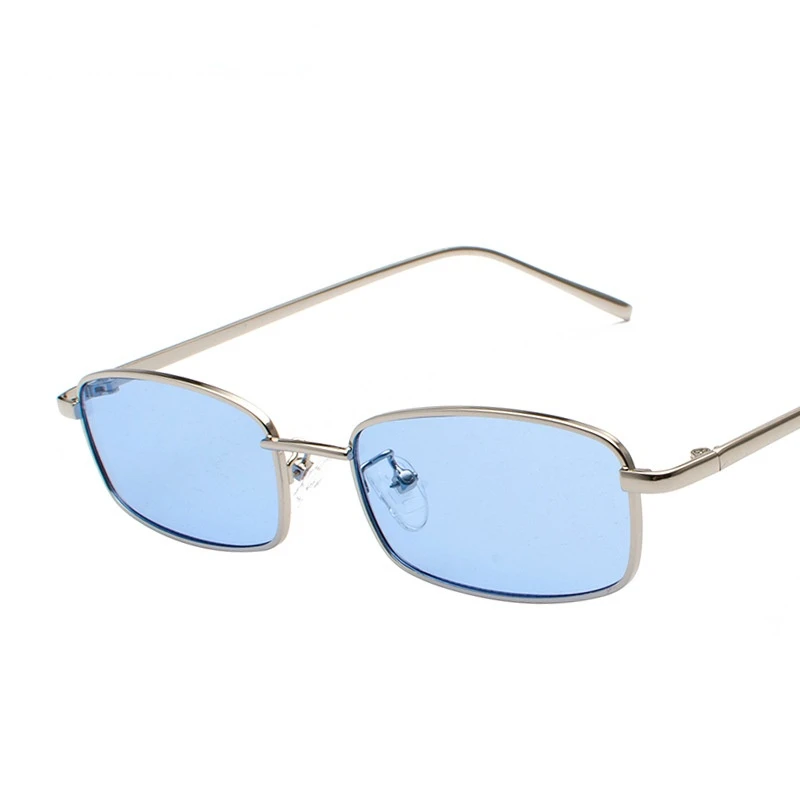 

Солнцезащитные очки унисекс, Модные Винтажные маленькие овальные, в золотой и серебряной оправе, с прозрачными линзами UV400, металлические, б...