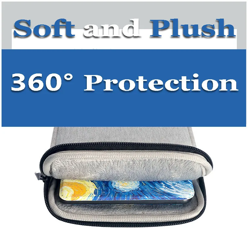 

Tablet Sleeve Protective Bag for Kindle Paperwhite 1234 Voyage Reader Bag for IPad Case Cover for Xiaomi Huawei Samsung