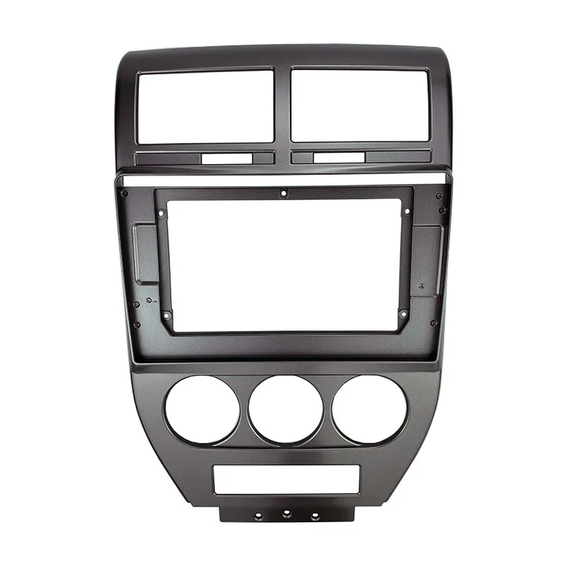 Автомобильный радиоприемник 2 Din 10 1 дюйма пластиковая панель Fascia рамка для JEEP Compass