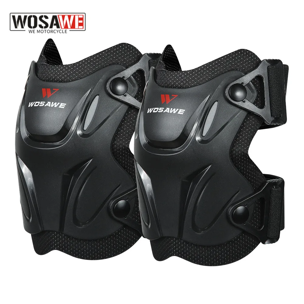 

WOSAWE Protective Motorbike Kneepads Motocross Motorcycle Knee Pads for Skate Protector Racing Guards Off-road Elbow Protection