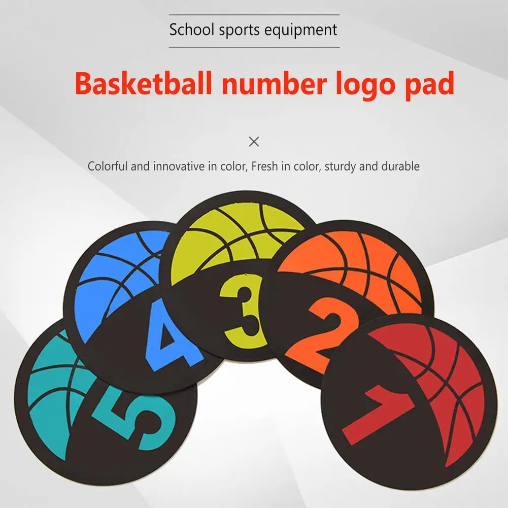 

5 шт., детский коврик для баскетбола с сумкой