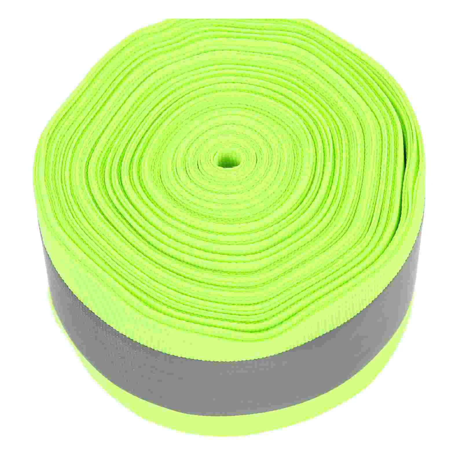 

Tape Reflective Safety Fabric Clothing Stripsew Florescent Webbing Warning Bags School Adhesive Self Diy Raincoats Vest Trimhigh