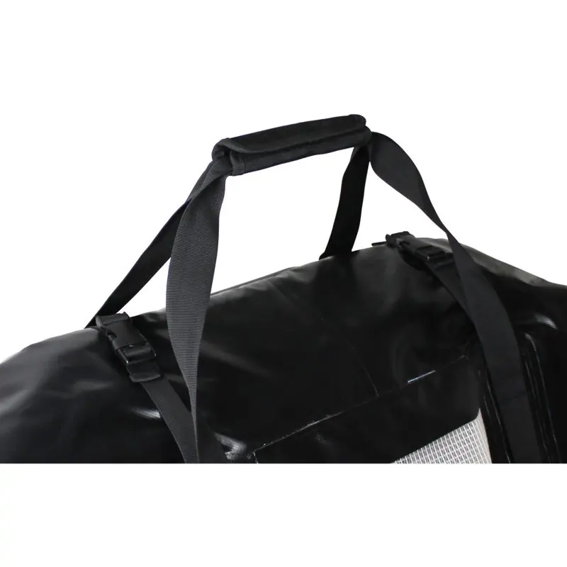 3006.7339 Dry Tech Water-Resistant Roll-Top Duffel Bag - 110 Liter, Black