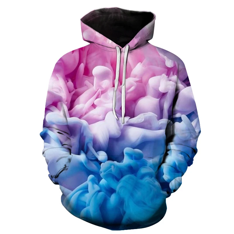 

Spring Casual Hoodie Pullover Sportswear Clothing Men 3D Creative Pattern Print Hooded Sweater Festive Hoodie Autumn