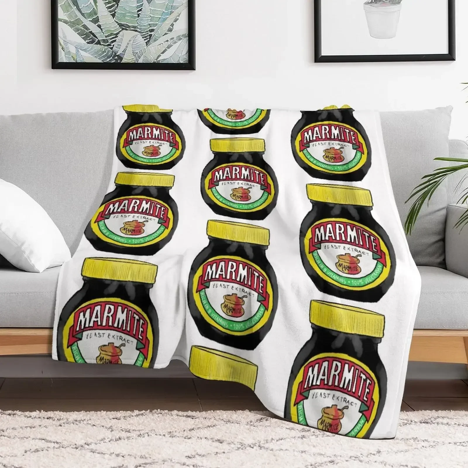 Одеяло Marmite Плюшевые одеяла для пикника