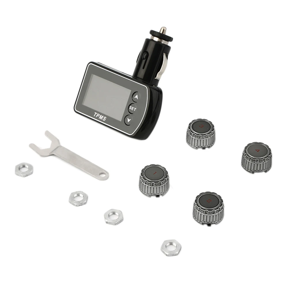 

Система контроля давления в шинах + 4 внешних датчика, ЖК-дисплей