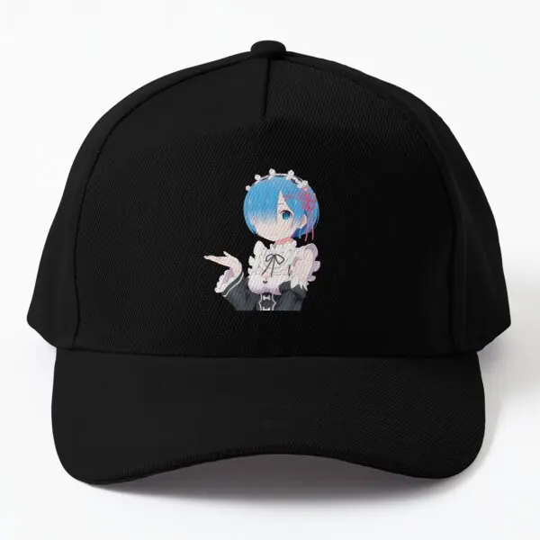 

Rem Baseball Cap Hat Printed Sun Black Hip Hop Summer Mens Solid Color Fish Boys Outdoor Snapback Bonnet Women Casual Spring