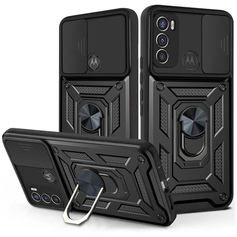 

Чехол с магнитным кольцом-держателем для Motorola G60 60S G10 G20 G30 EDGE 20 Pro G50 G9 Plus, противоударный бронированный защитный чехол для сотового телефона