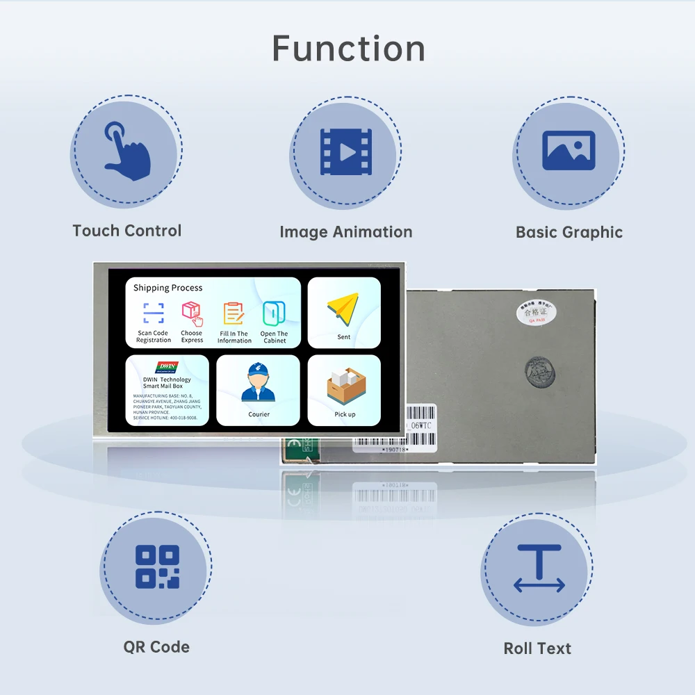 Новый DWIN 10,1-дюймовый 2K DGUS II HD-дисплей 1920*1080 с IPS TFT ЖК-дисплеем для Arduino STM32 ESP32 MCU DMG19108T101_05W (art.: 3920d2e4822f4) - 3920d2e4822f4