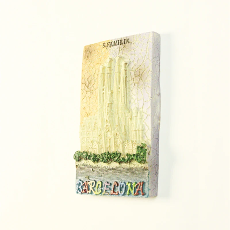3D магниты для холодильника Барселона сувениры путешествий аксессуары коллекции