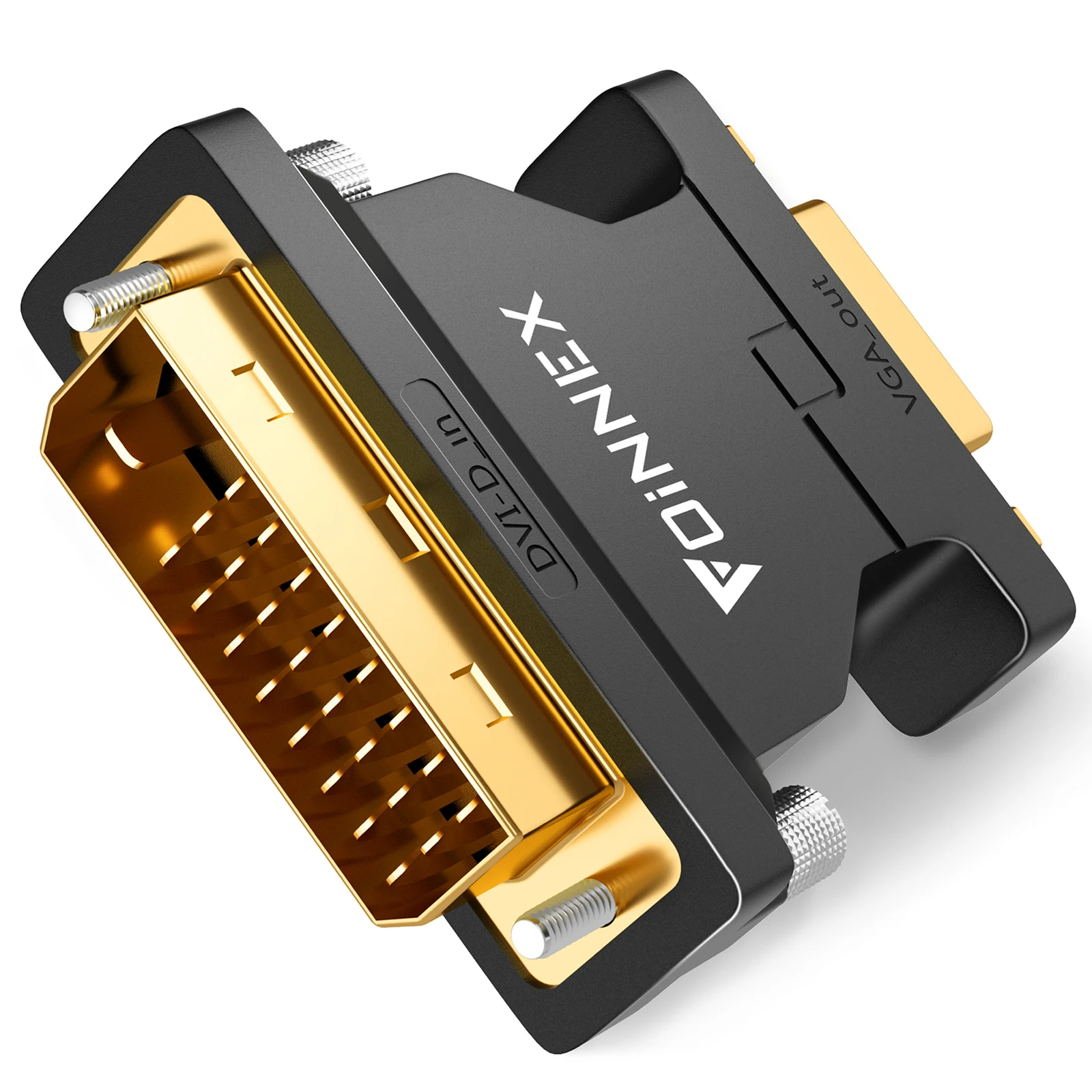 Адаптер FOINNEX DVI-VGA, 24 + 1 Full HD 1080p Адаптер FOINNEX DVI-VGA, 24 + 1 Full HD 1080p