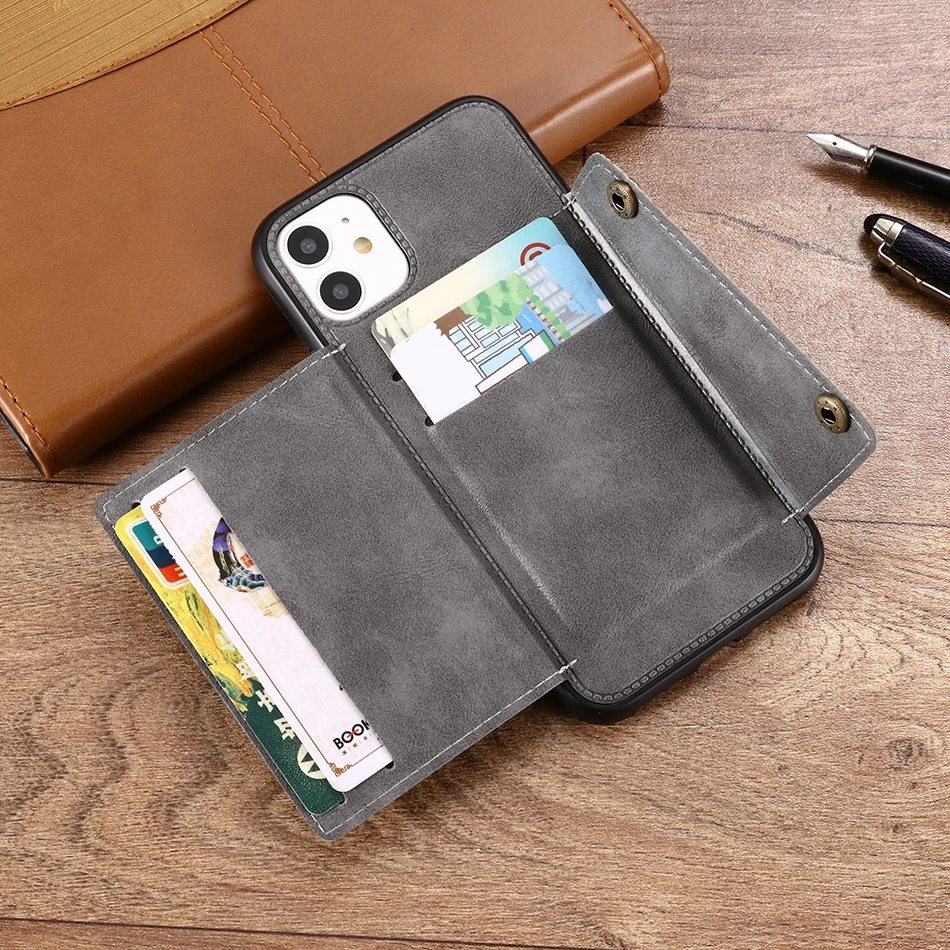 retro pu flip leather case for oppo realme 3 3s 5 5s 6 6s 7 pro reno 2 3 4 5 6 pro plus reno5 reno6 multi card holder phone etui free global shipping