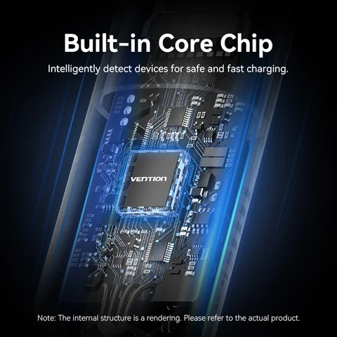 Кабель USB Type-C Vention 100 Вт