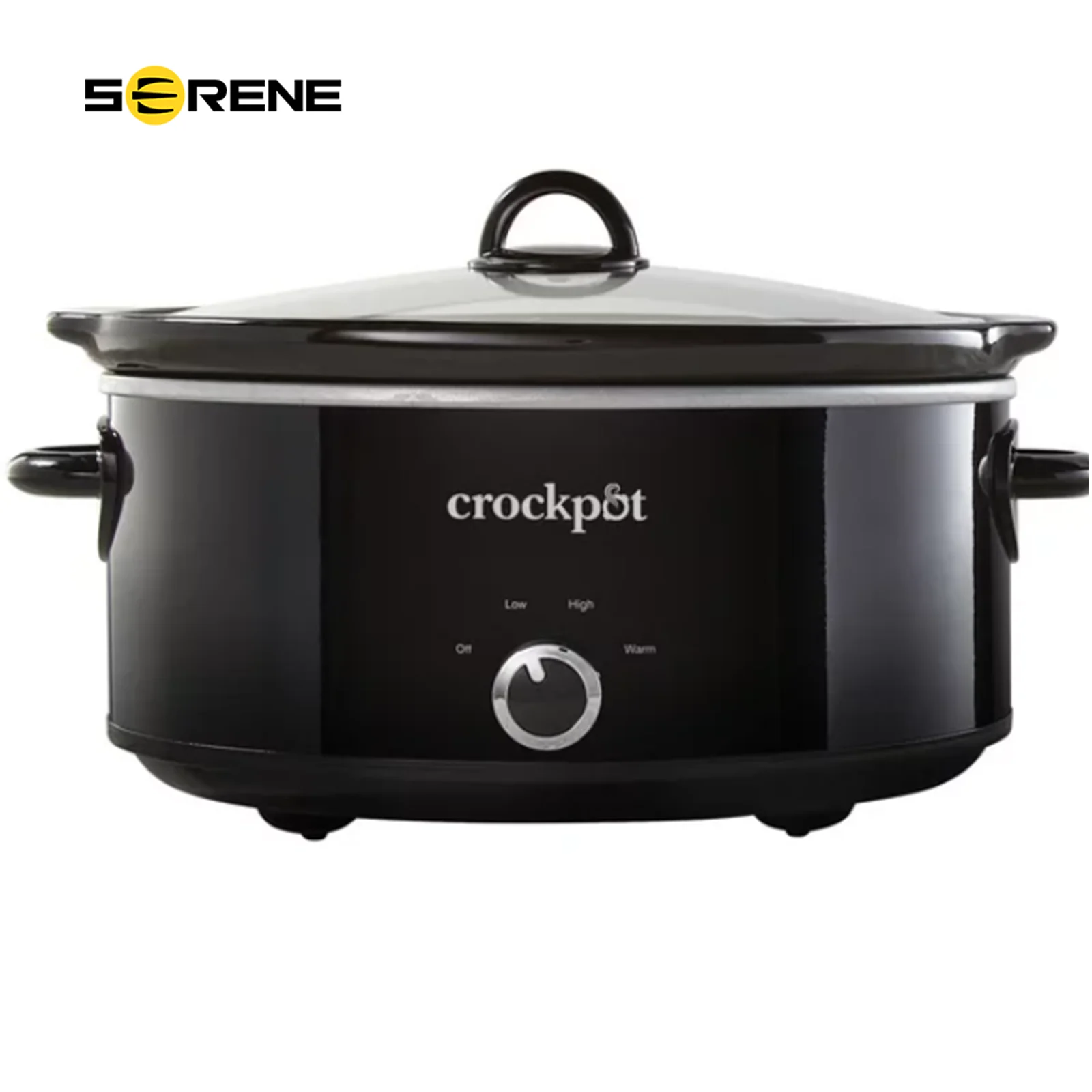 Crock-Pot® 7-Quart Manual Slow Cooker, Black