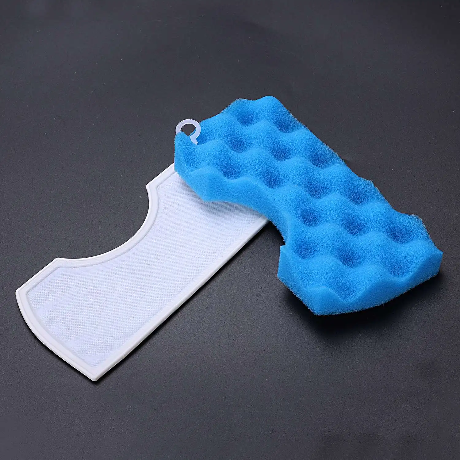 2x пылевой фильтр для пылесоса Hepa + 3xкомплект хлопкового фильтра Sc4300 Sc4470 Белый -B710W