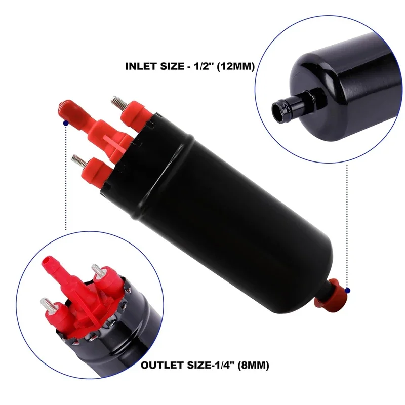 Топливный насос 120LPH (A) 12 В для BMW Ix BM 320i 323i 325e 325i 325ix E30 0580464070 топливный запчасти