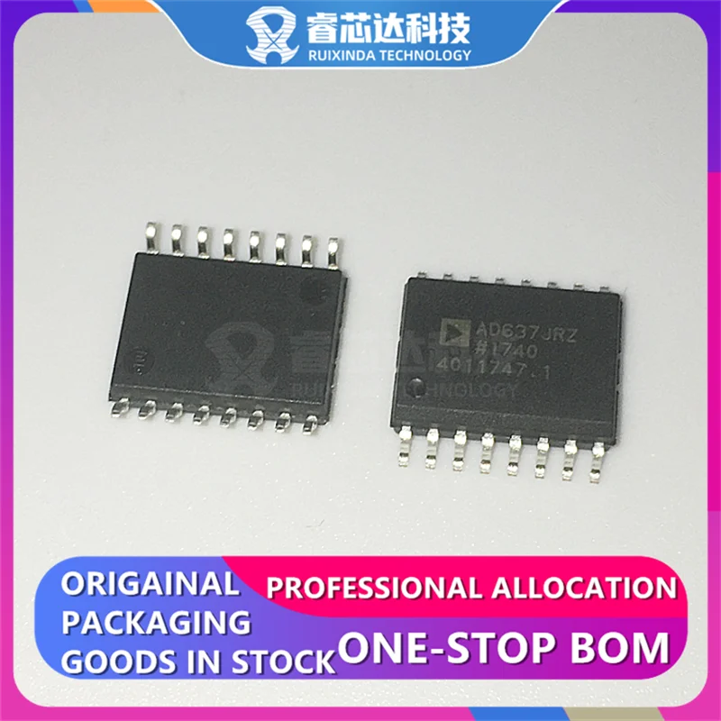 

1PCS AD637JRZ SOP16 AD637JRZ-R7 AD637JRZ-RL IC RMS TO DC CONVERTER 16SOIC
