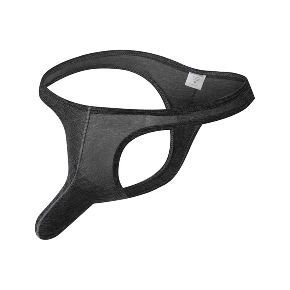 

Man Pens Sleeve G-string Male Bugle Pouch Briefs Man Sexy Underwear Low-Rise T-back Thong Comfy Breathable Solid Panties