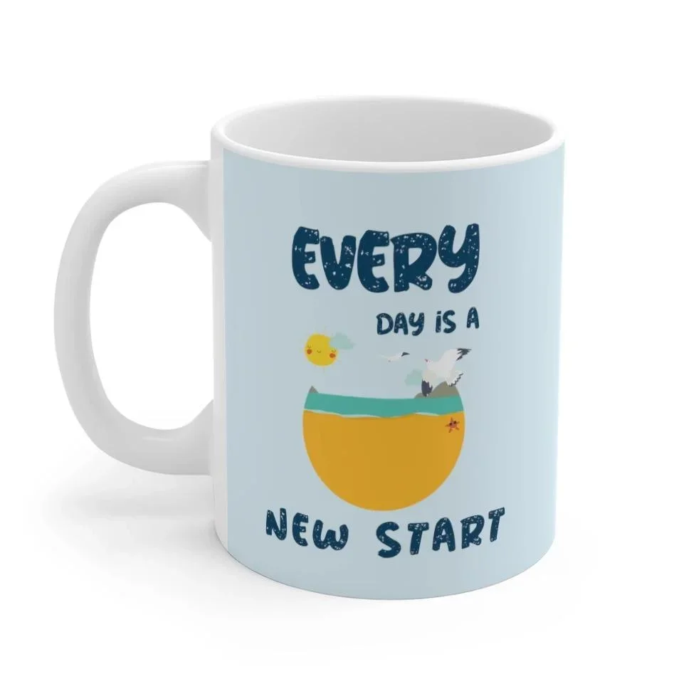 

Everyday Is A New Start Mug