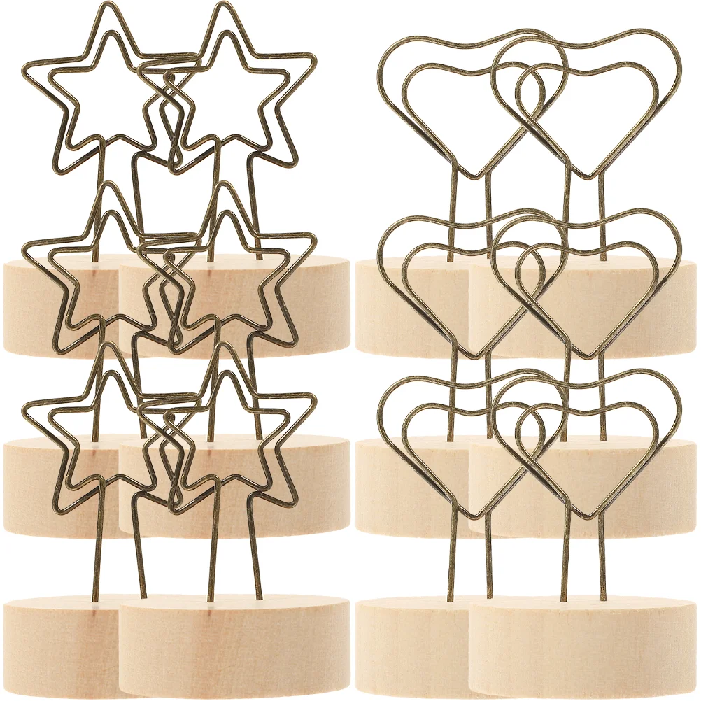 

12Pcs Wedding Decorations Table Holders Table Holders Wedding Table Decorations Photo Holders