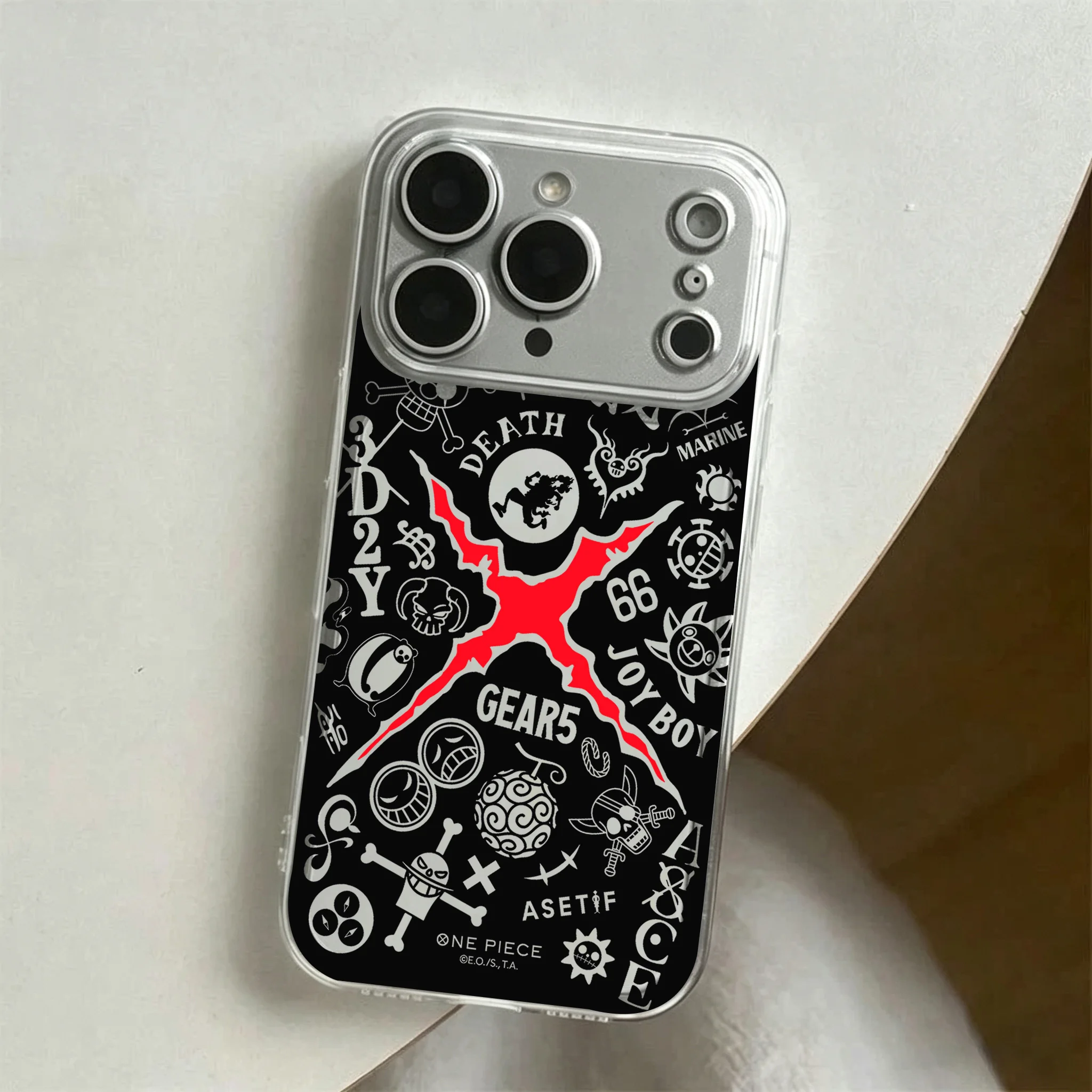 Фото Чехол для телефона Oppo Realme Note 70 16 15 14 13 12 C85 C63 C53 C55 11 C35 C33 C31 C30 9 10 Pro Plus Аниме O-Ones P-Pieces Луффи №2
