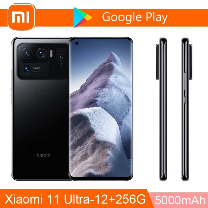 Smartphone Xiaomi Mi 11 Ultra Snapdragon 888 5000mAh Octa-core 50MP Android 5G 6.81” AMOLED Full Screen