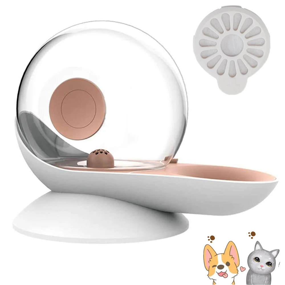 K40 Snails Bubble Automatic Cat Water Bowl Fountain For Pets Water Dispenser 2.8L Large Drinking Bowl Cat Drink No Electricity