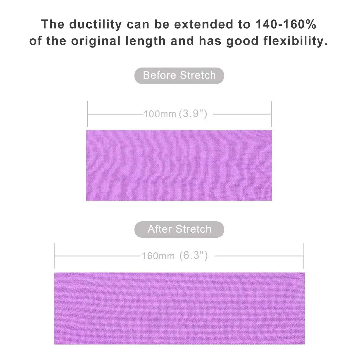 Дышащая кинезиологическая лента Sports эластичный бинт для мышц колена спортивное