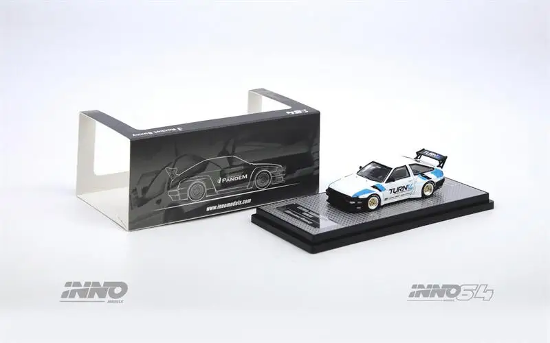 

(Pre-order) INNO 1:64 AE86 SPRINTER TRUENO TURN14 PANDEM ROCKET BUNNY Diecast Model Car