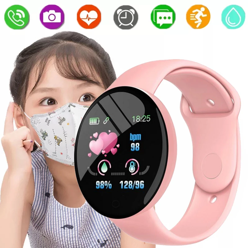 Smart Watch Kids digital Watches Children For Girls Boys Sport Bracelet Child Wristband Fitness Tracker Smartwatch Waterproof