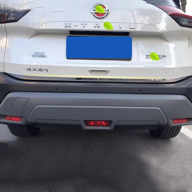 

Нижняя крышка задней двери, молдинговая отделка, отделка двери из нержавеющей стали, автомобильные аксессуары для Nissan X-Trail e-POWER T33 2021 2023