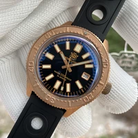 steeldive official bronze dive watch sd1962s pot lid bubble mirror sapphire nh35 movement watch 200m waterproof retro wristwatch