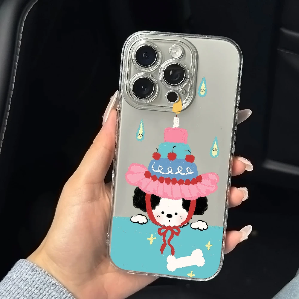 Фото Силиконовый чехол для телефона с кистью для iPhone 17, 16, 15, 14, 13, 12, 11 Pro Xs Max Air Mini 7, 8, 6, 6s Plus SE 2020 2022, чехол №2