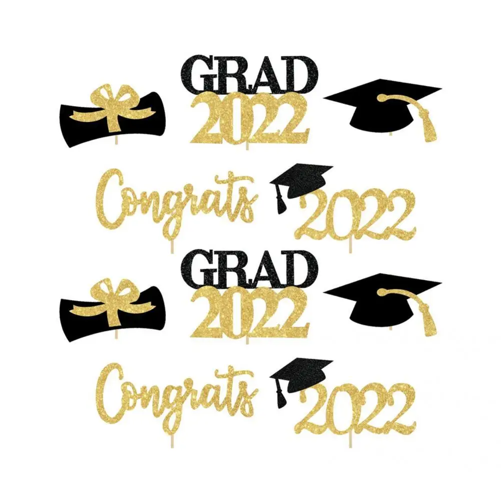 

Топпер для торта, широкое применение, экологически чистый, 2022 восхитительный прозрачный узор, Топпер для кексов, кондитерский Топпер, украш...