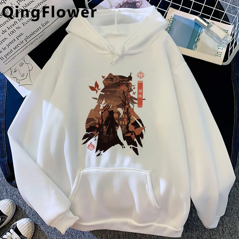 

Genshin Impact Xiao Hu Tao Kaedehara Kazuha hoodies male Korea printed graphic grunge men pullover hoddies streetwear