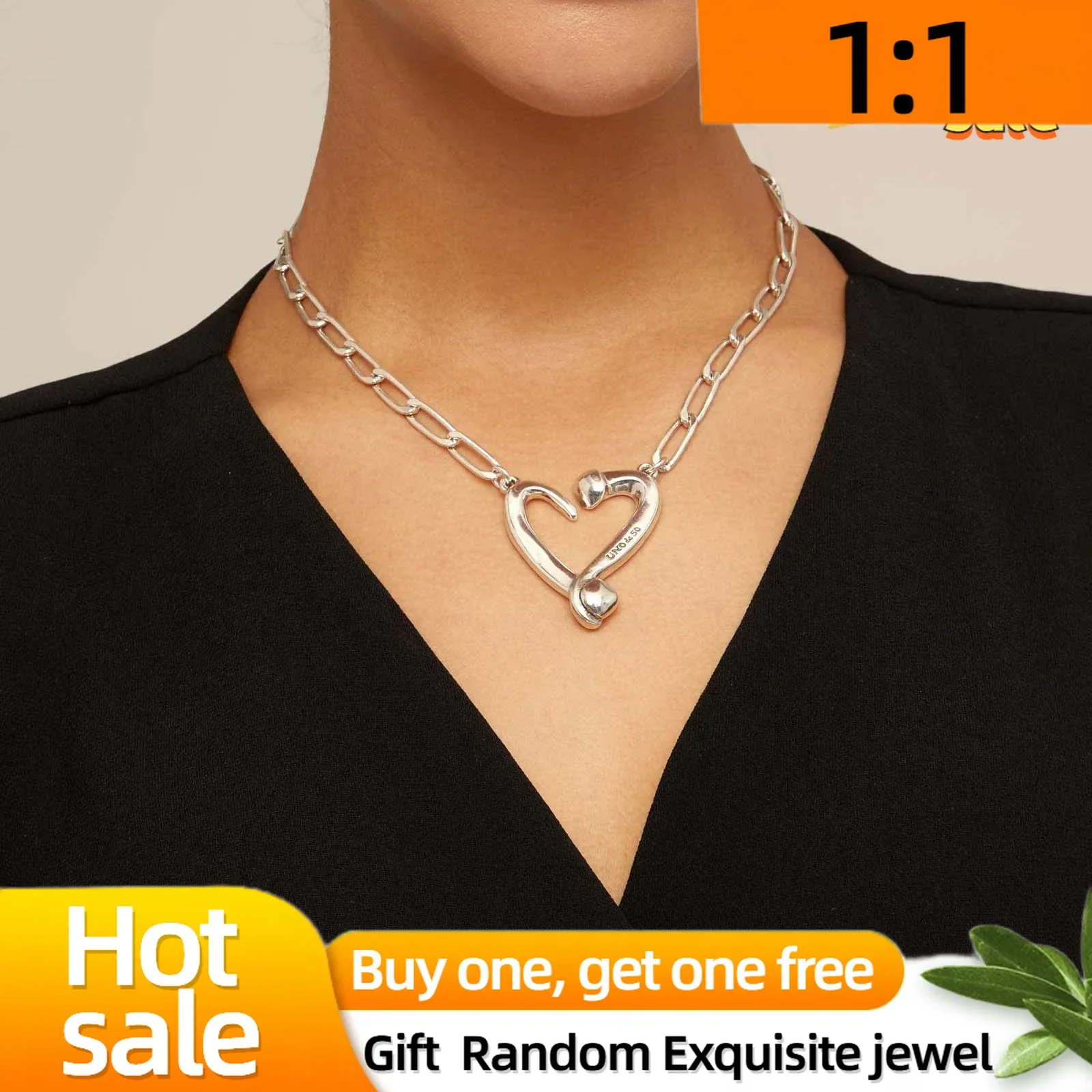 UNOde50-Elegant Colar corar Oco para Mulheres высокое качество ювелирные изделия настоящие