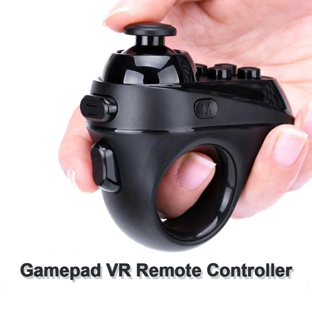 

R1 Мини-кольцо 4,0 Bluetooth-совместимый перезаряжаемый беспроводной VR пульт дистанционного управления игровой джойстик геймпад для Android 3D очки
