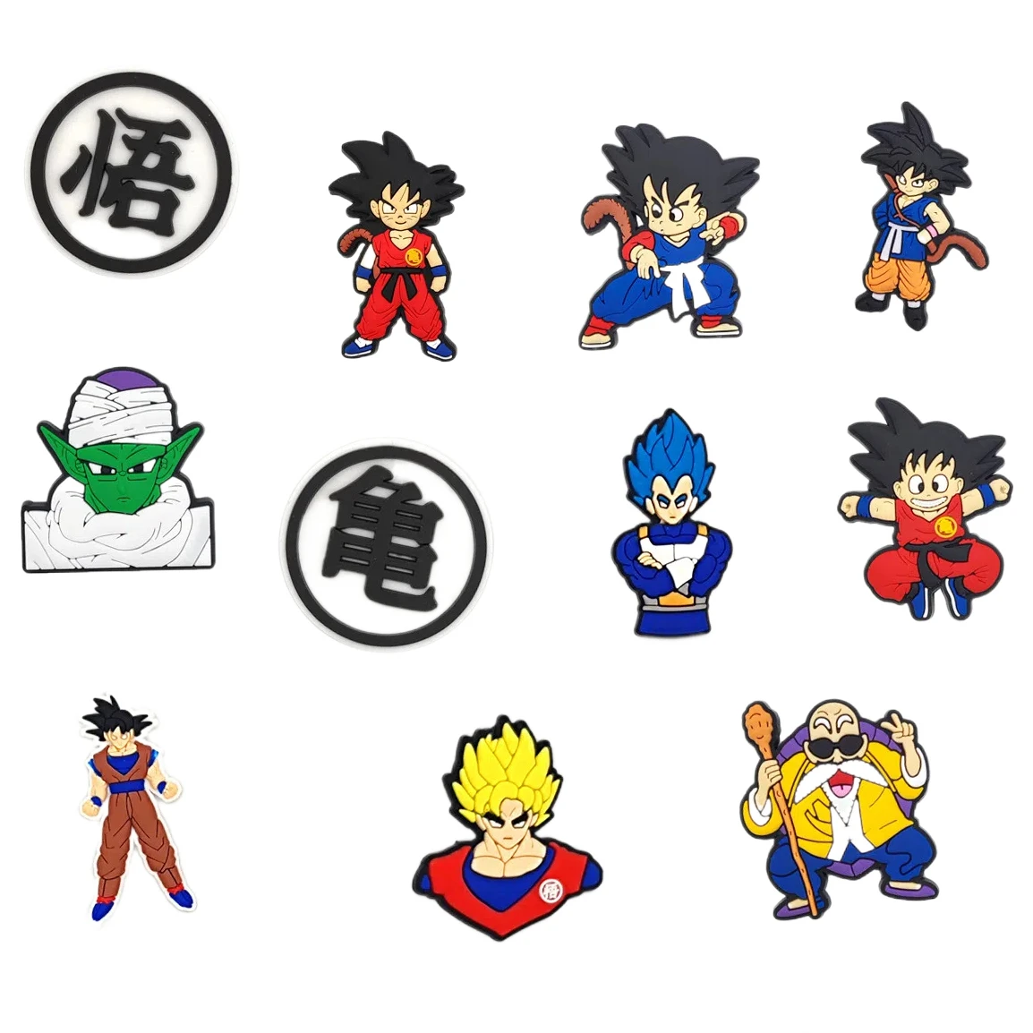 Мультфильм аниме Super Dragon Ball Z серии 1 шт. мультфильм подвески украшение для обуви