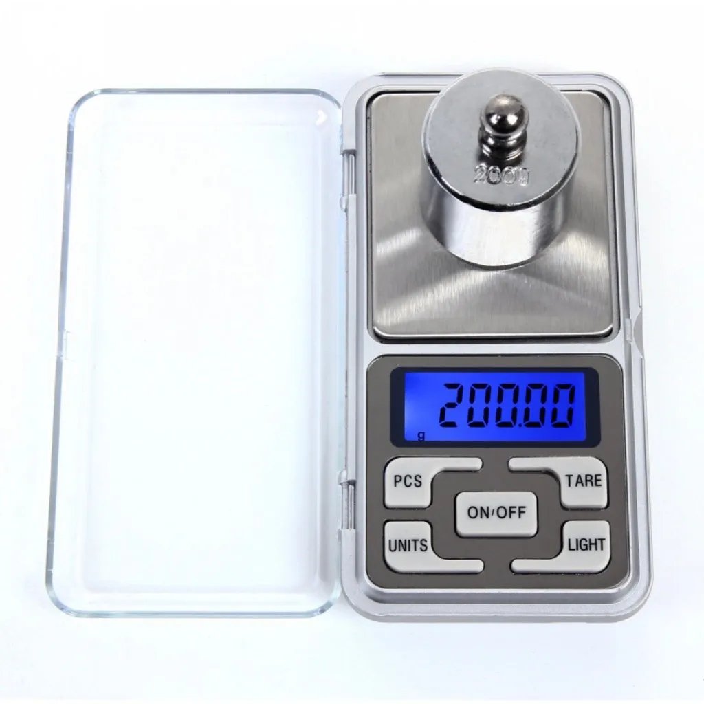

Mini Pocket Digital Scale With High Precision 0,1g Up To 200
