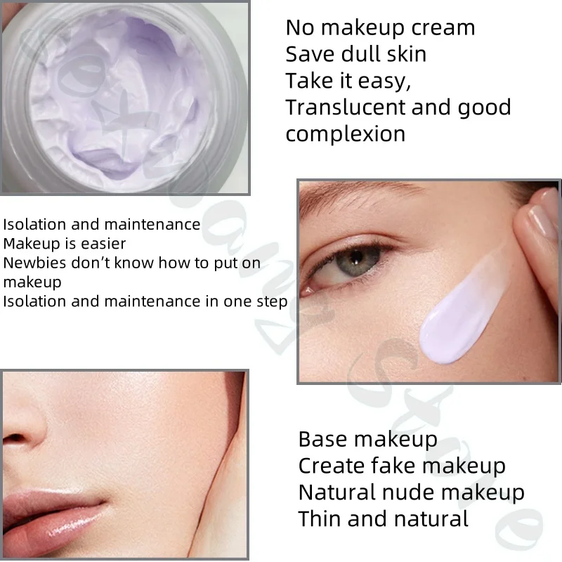 50 г полупрозрачный крем без макияжа с виноградными косточками для телесного